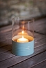 Small Stornoway Lantern in Shutter Blue
