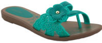 Grendha Magic Flip Flops in Green