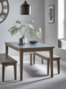 Hampton Zinc Topped Dining Table