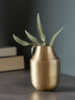 NEW Brushed Gold Vase - Small