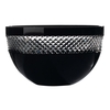 John Rocha Black Cut Bowl 25cm