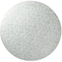 Silver 12 Inch Round Cake Board