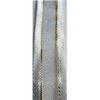 White Organza Gold Satin Edged Ribbon 12 mm x 5 m
