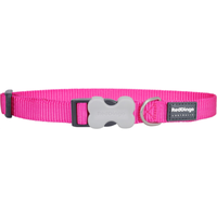 Red Dingo Dog Collar Classic Hot Pink - Large