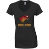 Game of Thrones House of Stark Black Womens T-Shirt Small Zedthredz