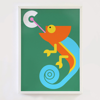 C is for… Chameleon Print for Kids