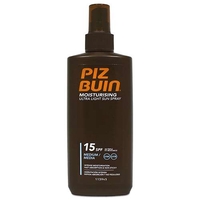 Piz Buin Ultra Light Moisturising Sun Spray SPF15 200ml
