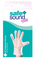 Safe and Sound Polythene Gloves 25