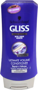 Schwarzkopf Gliss Hair Repair Ultimate Volume with liquid keratin Conditioner 200ml