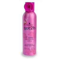 Schwarzkopf got2b 2 sexy volumizing spray mousse 250ml