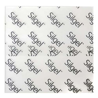 Silgel Gel Sheet 10cm x 10cm 1 Sheet TGS1010