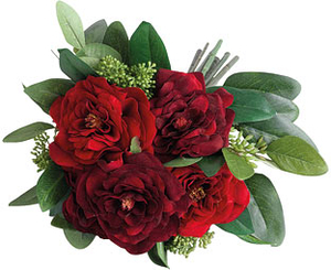 Red Christmas Flower Bouquet