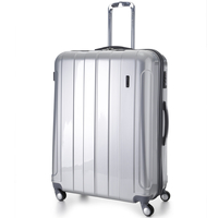Aerolite PCF525 Hardshell Travel Luggage Suitcases 29&8243; (SILVER)