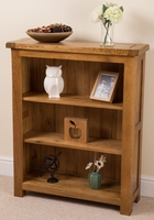 FARMHOUSE RUSTIC OAK SMALL BOOKCASE