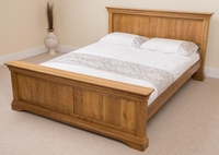 French 4ft6 Double Bed with Mattress