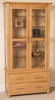 Oslo Solid Oak Glazed Display Cabinet