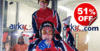 Indoor Skydiving Double Thrill For Two,  Was £99,  Now £49