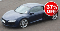 Junior Audi R8 Thrill,  Was £94,  Now £59