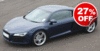 Junior Audi R8 Thrill,  Was £94,  Now £69