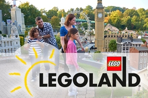 Legoland Windsor and Meal Deal for Two Adults and Two Children