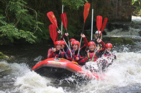 Midweek Rafting Full Session for Six at Canolfan
