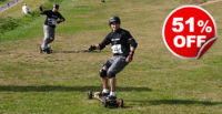 Mountain Boarding for Two Was £59,  Now £29