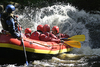 Sunday White Water Rafting Session for Six at Canolfan