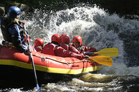 Sunday White Water Rafting Session for Six at Canolfan