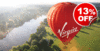 Sunrise Champagne Balloon Flight,  Was £149,  Now £129