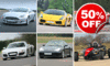 Supercar Double Thrill,  Was £199,  Now £99