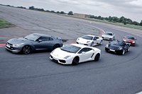 Supercar Drive with High Speed Passenger Ride