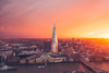 The View from The Shard with Champagne for Two