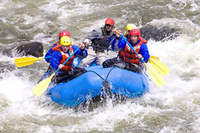 White Water Rafting - Natural Rapids
