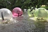Winter Water Zorbing for 4