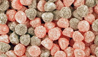 Fizzy Sour Blackberries and Raspberries
