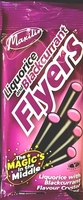 Liquorice and Blackcurrant Flyers