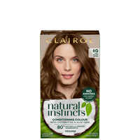 Clairol Natural Instincts Semi-Permanent No Ammonia Vegan Hair Dye 177ml (Various Shades) - 6G Light Golden Brown