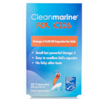 Cleanmarine Krill Oil for Kids - 60 Gel Capsules (200mg)