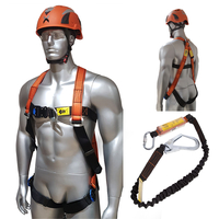 Aresta Scaffolder Kit 6 - Double Point Harness,  Elasticated Webbing Lanyard and Kitbag