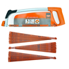 Bahco 317 12" Hacksaw Frame with 1 x 24TPI Blade + 30 Assorted Blades