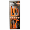 Bahco 820VDE-5 5 Piece Insulated Pozi and Slotted Screwdriver Set