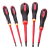 Bahco BE-9881S Insulated Ergo Screwdriver Set Slot / Phillips 5 Piece