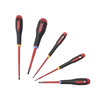 Bahco BE-9882S Insulated Ergo Screwdriver Set 5 Piece Slot / Pozi