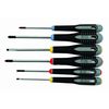 Bahco BE-9886 Ergo Screwdriver Set 6 Piece PZ/PH/FL