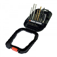 Black & Decker A7186 Drillbit and Screwdriver Bit Accessory Set (16 Piece)