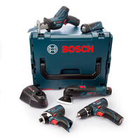 Bosch 108GSBGDRFIVE 10.8V 5 Piece Kit (3 x 2.0Ah Batteries)