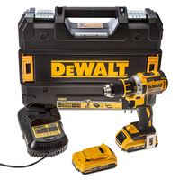 Dewalt DCD790D2 18V XR Brushless Compact Drill Driver (2 x 2Ah Batteries)