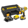 Dewalt DCD995M2 18V XR 3 Speed Brushless Combi Drill (2 x 4Ah Batteries)