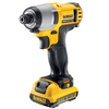 Dewalt DCF815D2 10.8V Compact Cordless XR Impact Driver (2 x 2Ah Batteries)