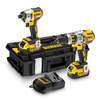 Dewalt DCK255M2 18V XR li-ion Cordless Brushelss Twinpack - 2 x 4Ah Batteries